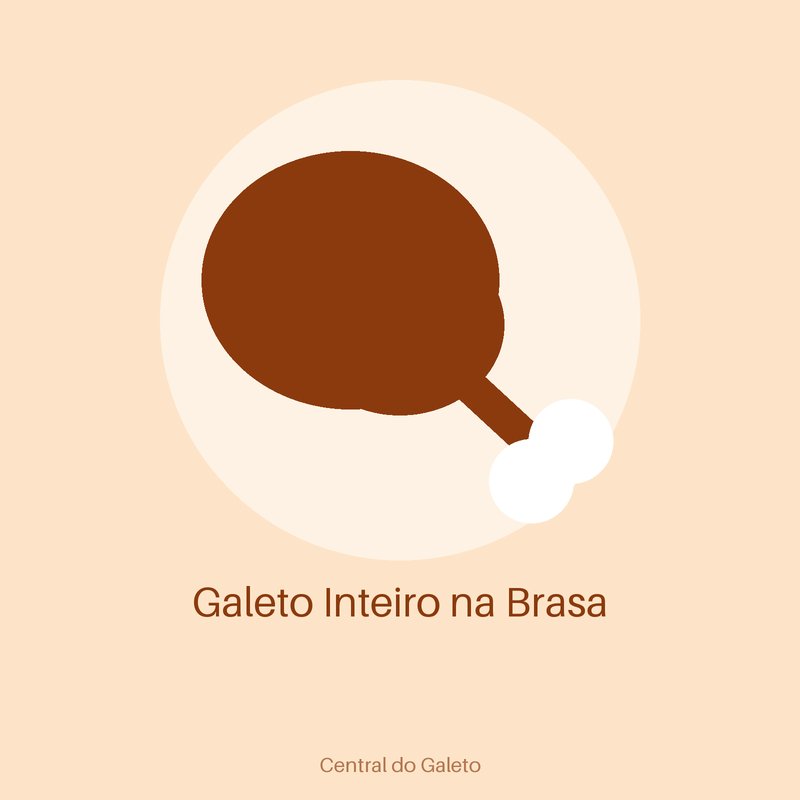 Galeto Inteiro na Brasa