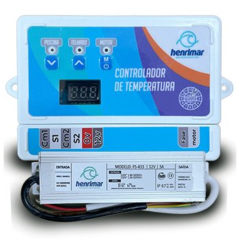 Controladora de Temperatura com Fonte